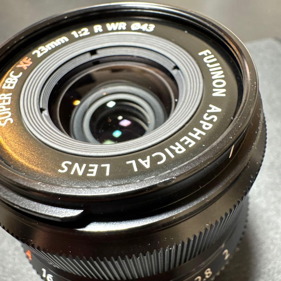 i*u様 フジフイルム XF23mm F2 R WR ブラック 富士フイルム