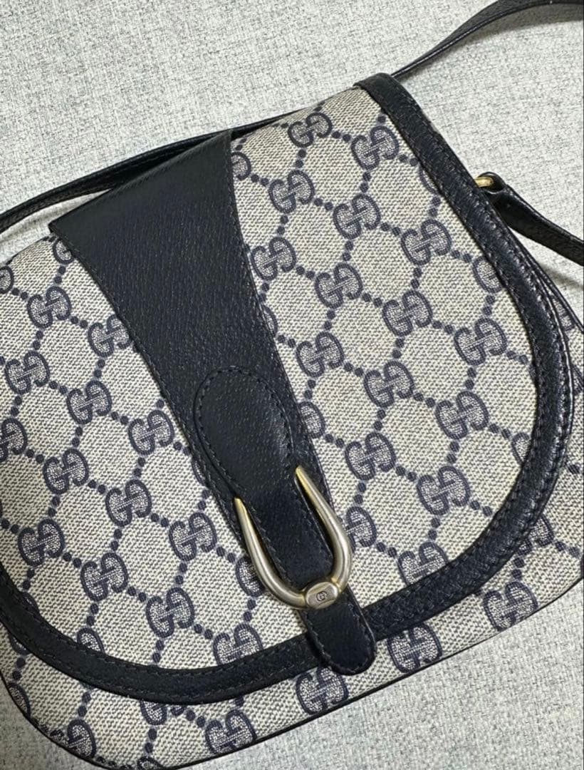 GUCCI GGパターン vintageショルダーバッグ
