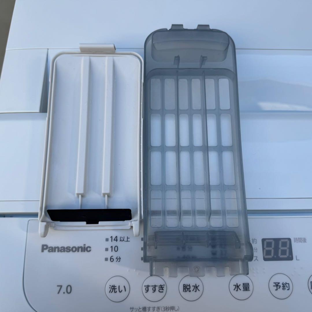 109⭐️2024年製★ほぼ新品★パナソニック　洗濯機　7KG 一人暮らし