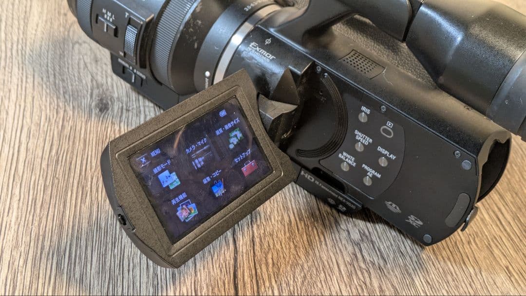 SONY NEX-VG30 ビデオカメラ【１６３２】