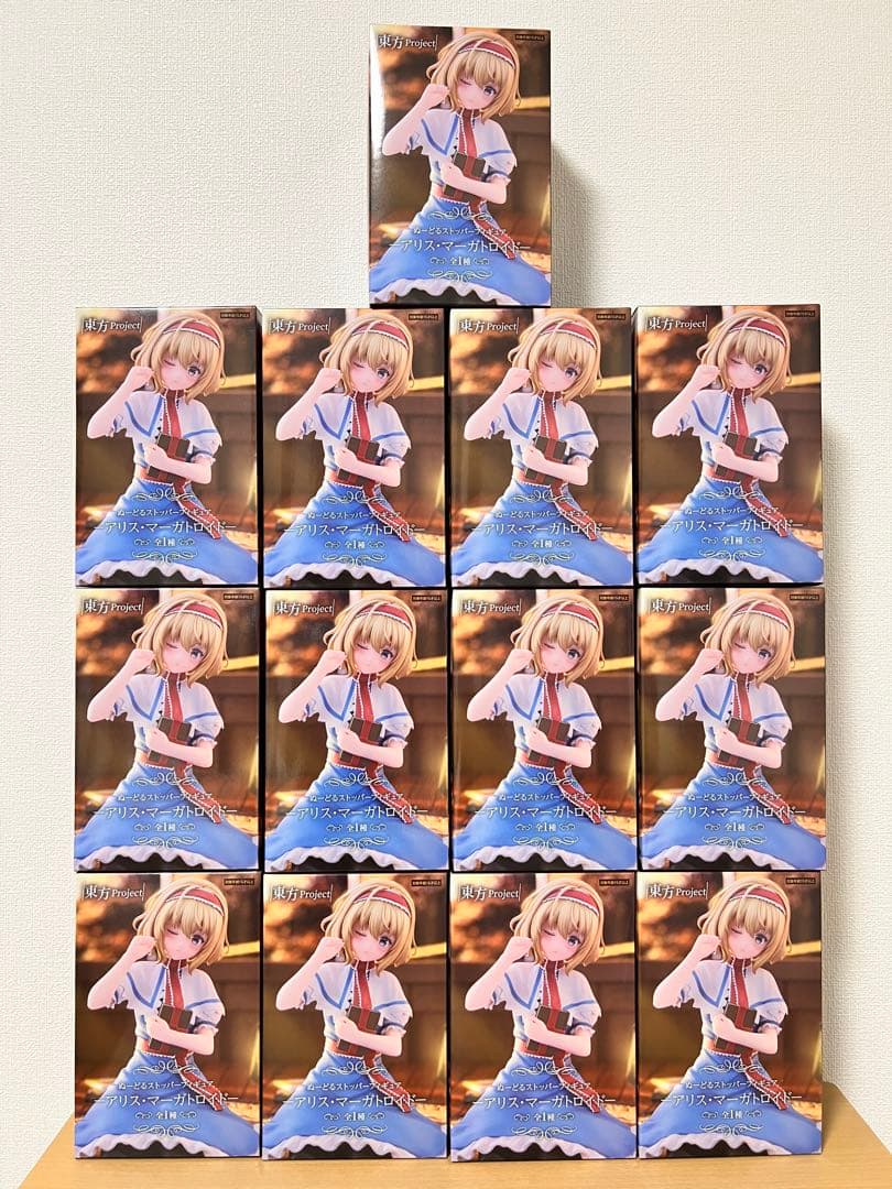 東方Project ぬーどるストッパーフィギュア アリス・マーガトロイド×13個