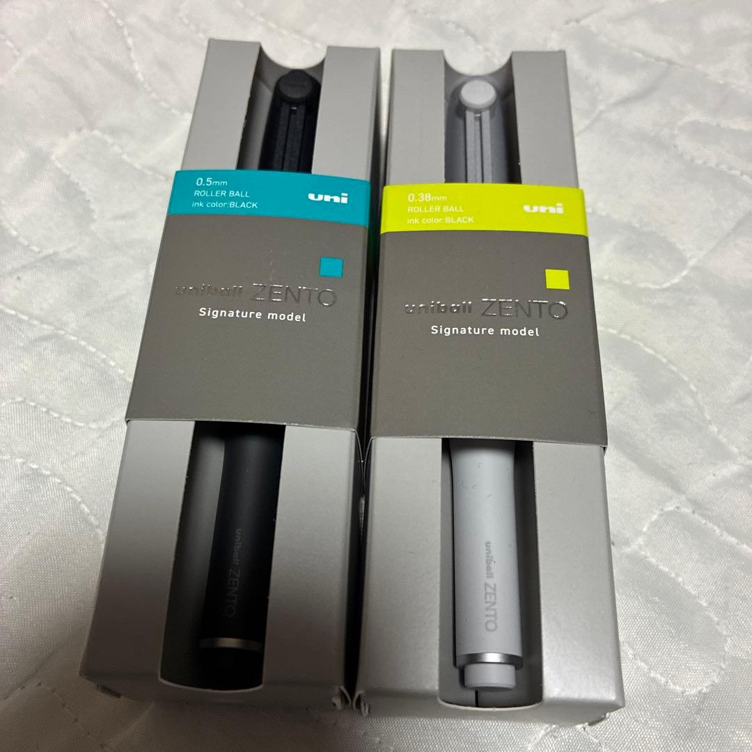 新品未開封　ユニボールゼント　シグニチャーモデル　セット