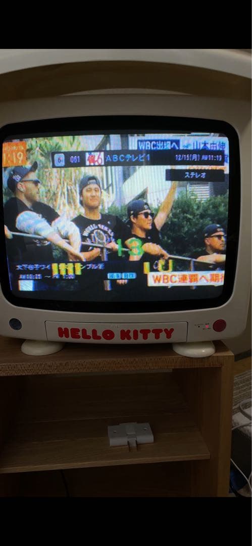 サンリオ　ハローキティ　激レア　14型ブラウン管　限定テレビ