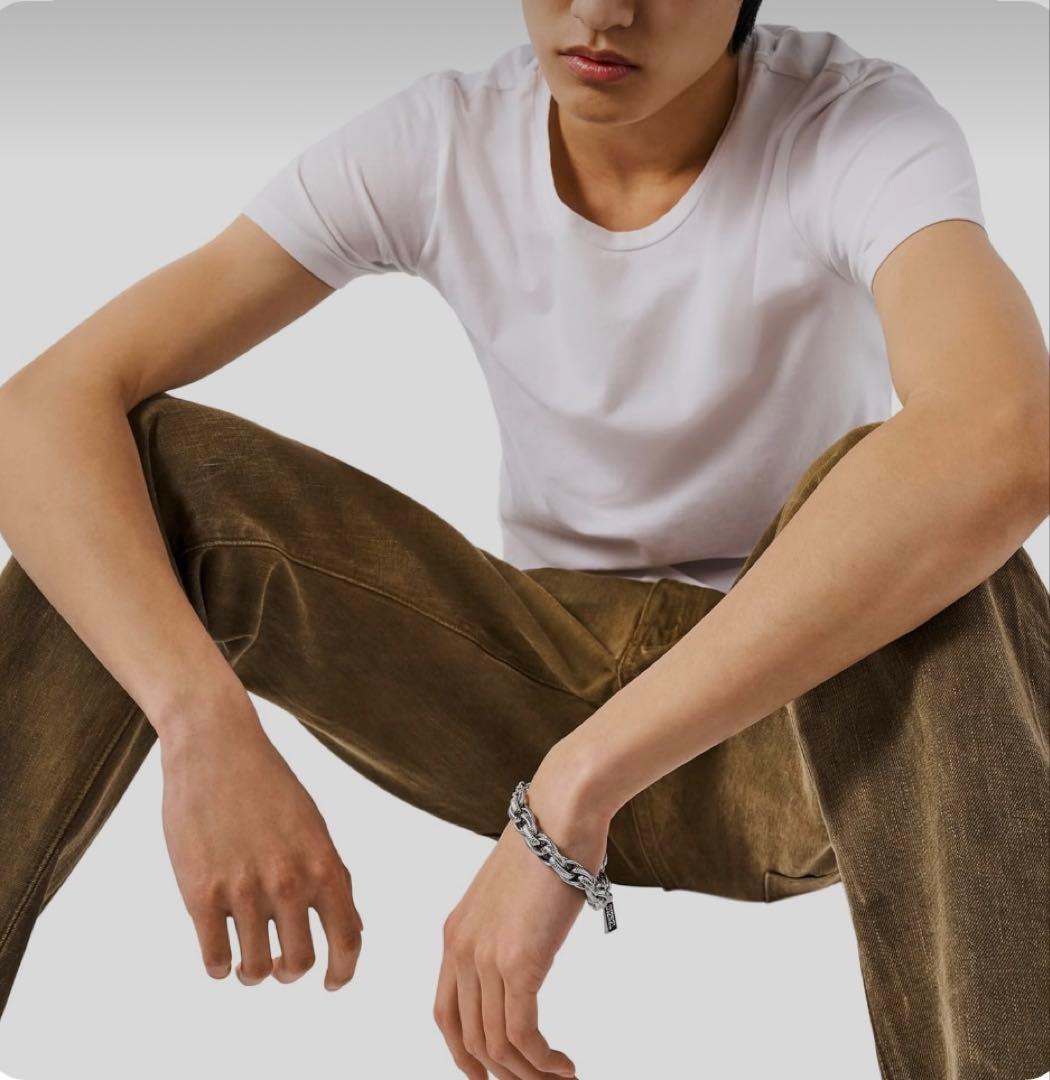 DIESEL シルバーブレスレット