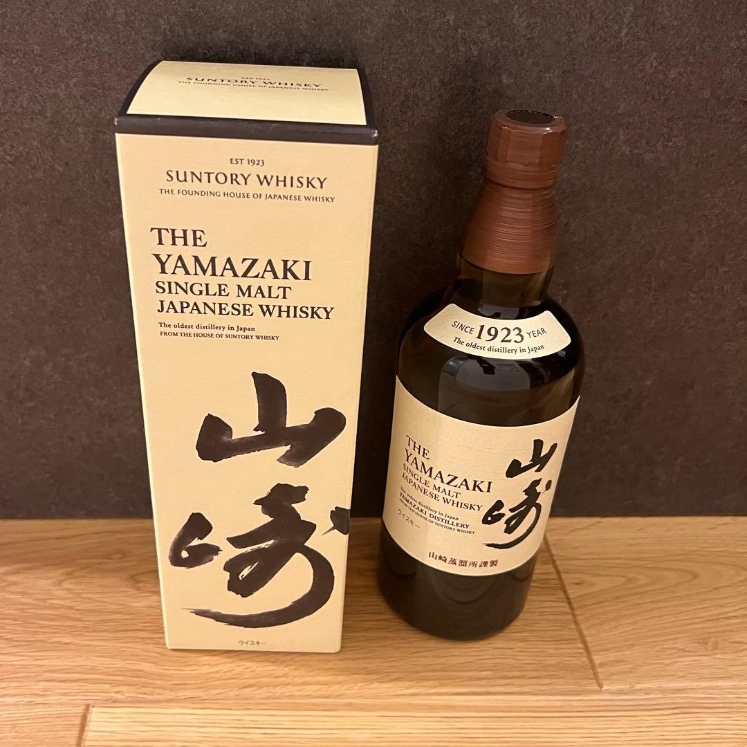 【箱入】サントリー 山崎 シングルモルト ウイスキー 700ml 未開封品
