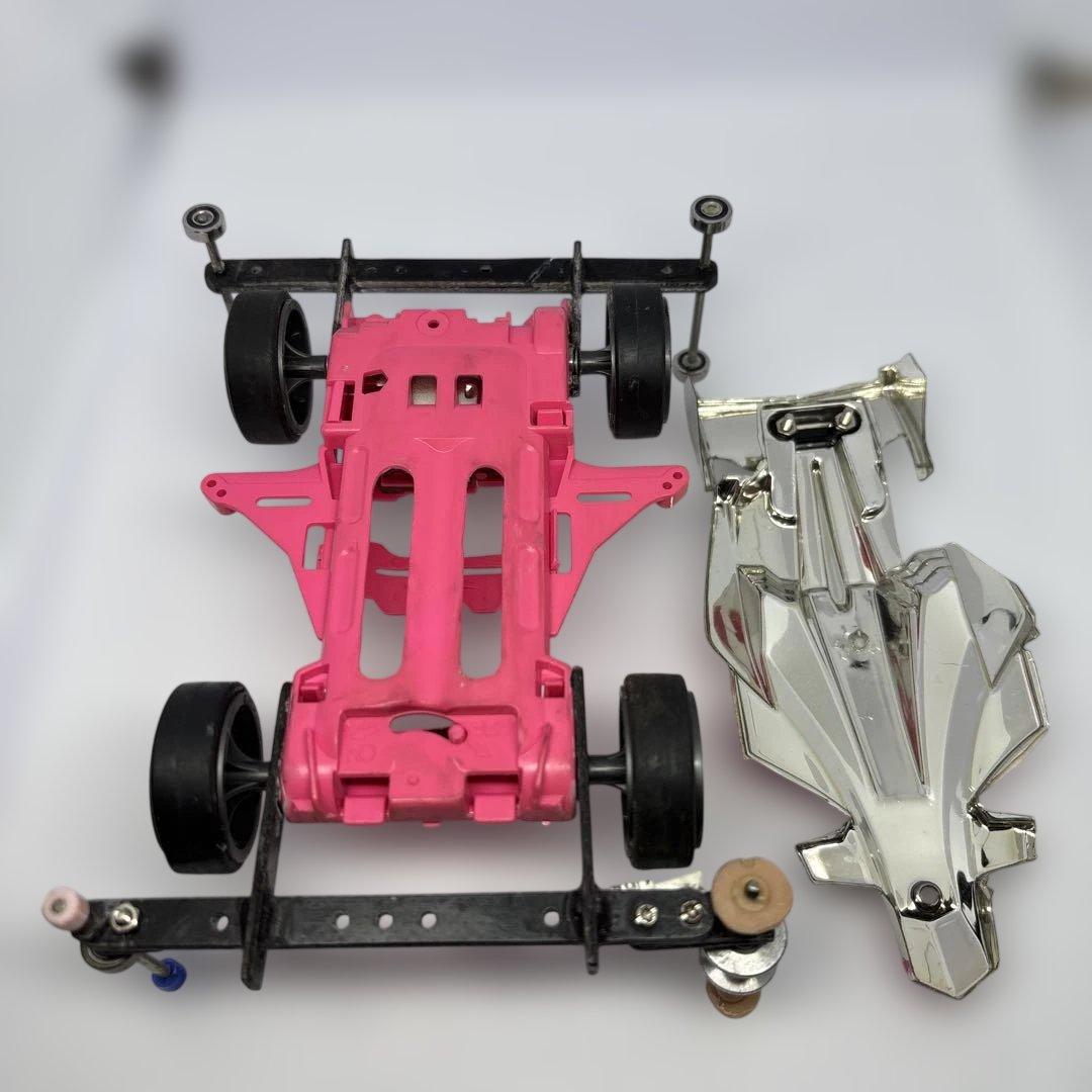 即購入可 ミニ四駆 VSシャーシ 井桁 フラットマシン 完成済