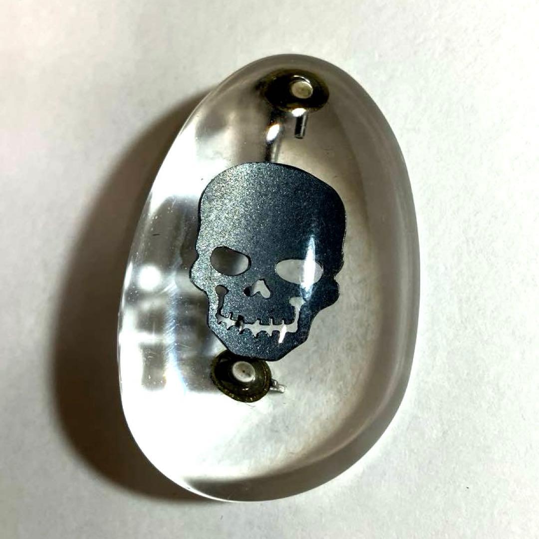 NUMBER (N)INE スカルブローチ　爆珍　ナンバーナイン