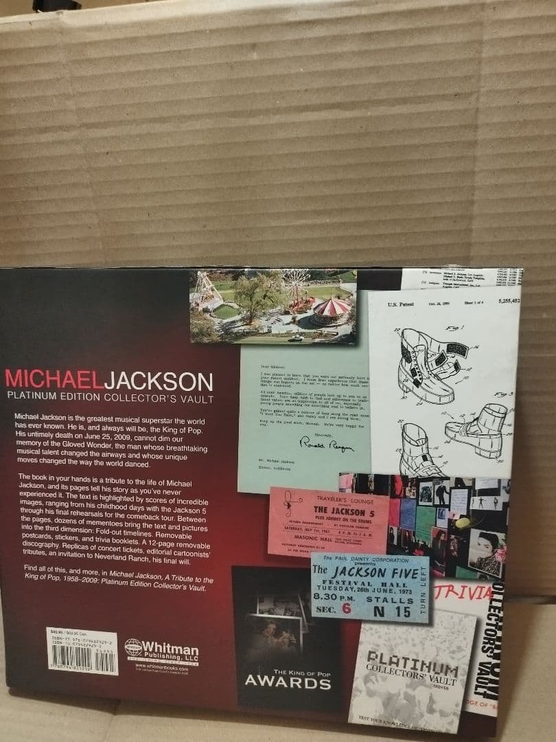 マイケル・ジャクソン プラチナエディション コレクターズボールト未使用品