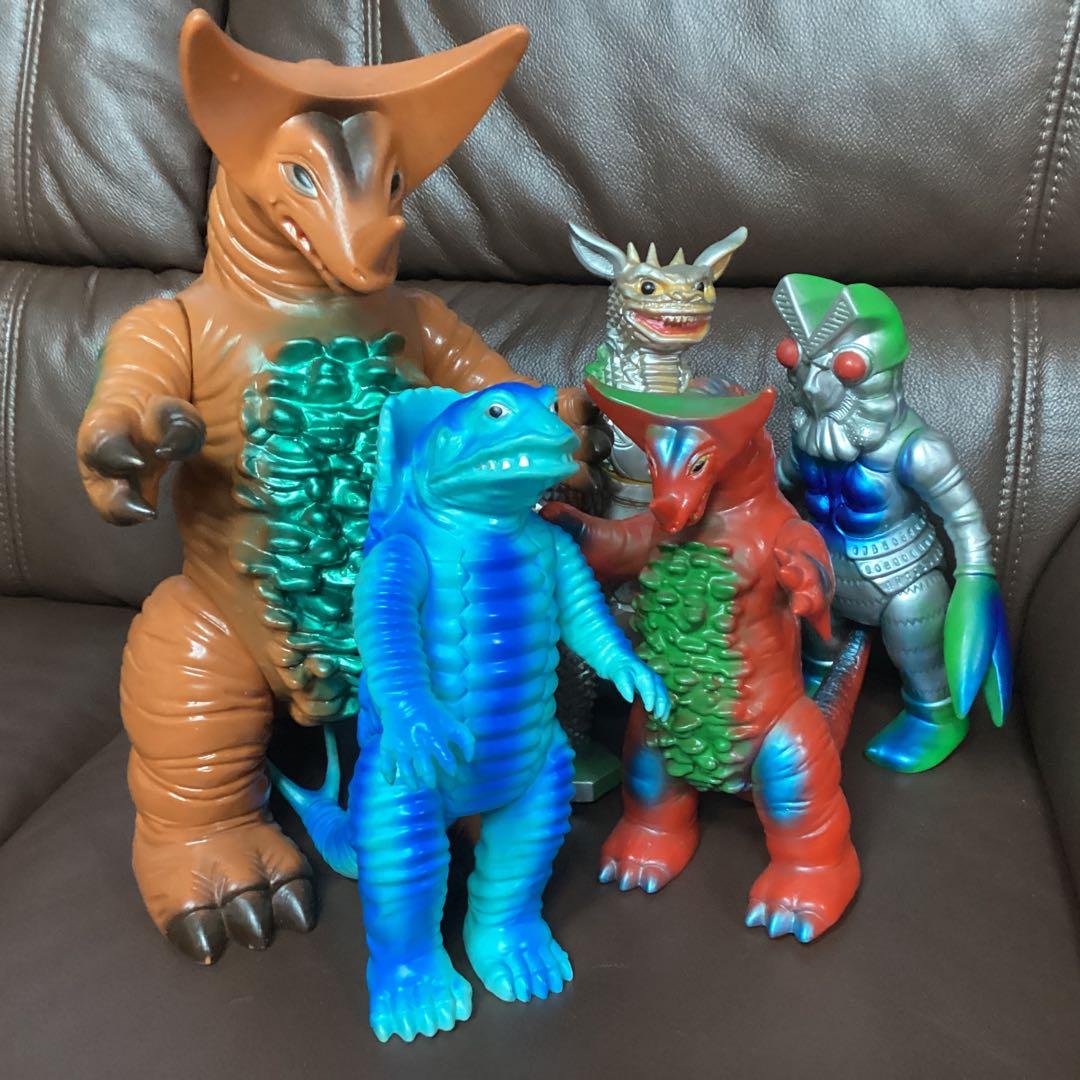 ブルマァク 怪獣5体セット　バラ売り値引不可　1991ビンテージ現状現品渡し