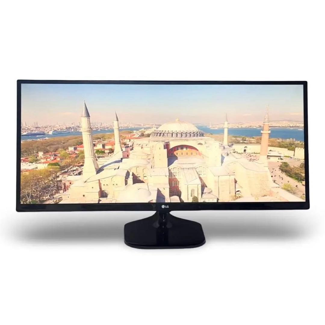 美品✨LG ウルトラワイドモニター 34インチ 34UM58-P