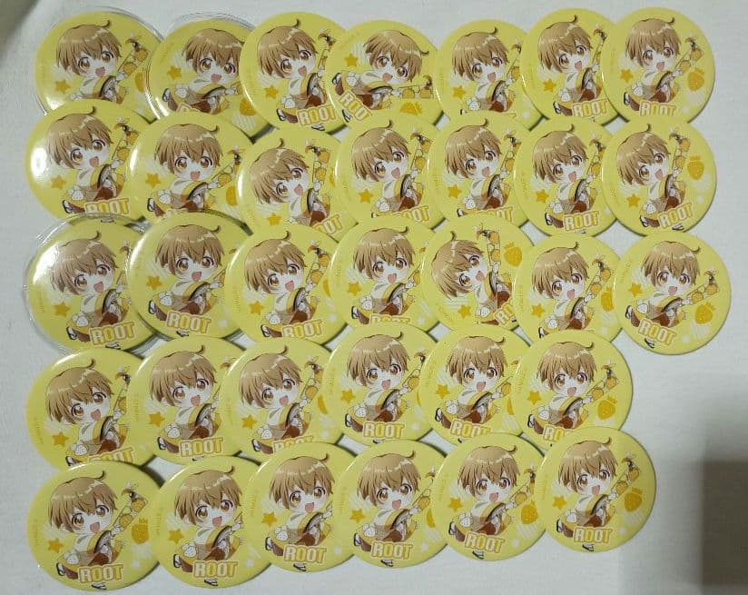 すとぷり　るぅと　缶バッチ　2024　newyear デフォ　ニューイヤー