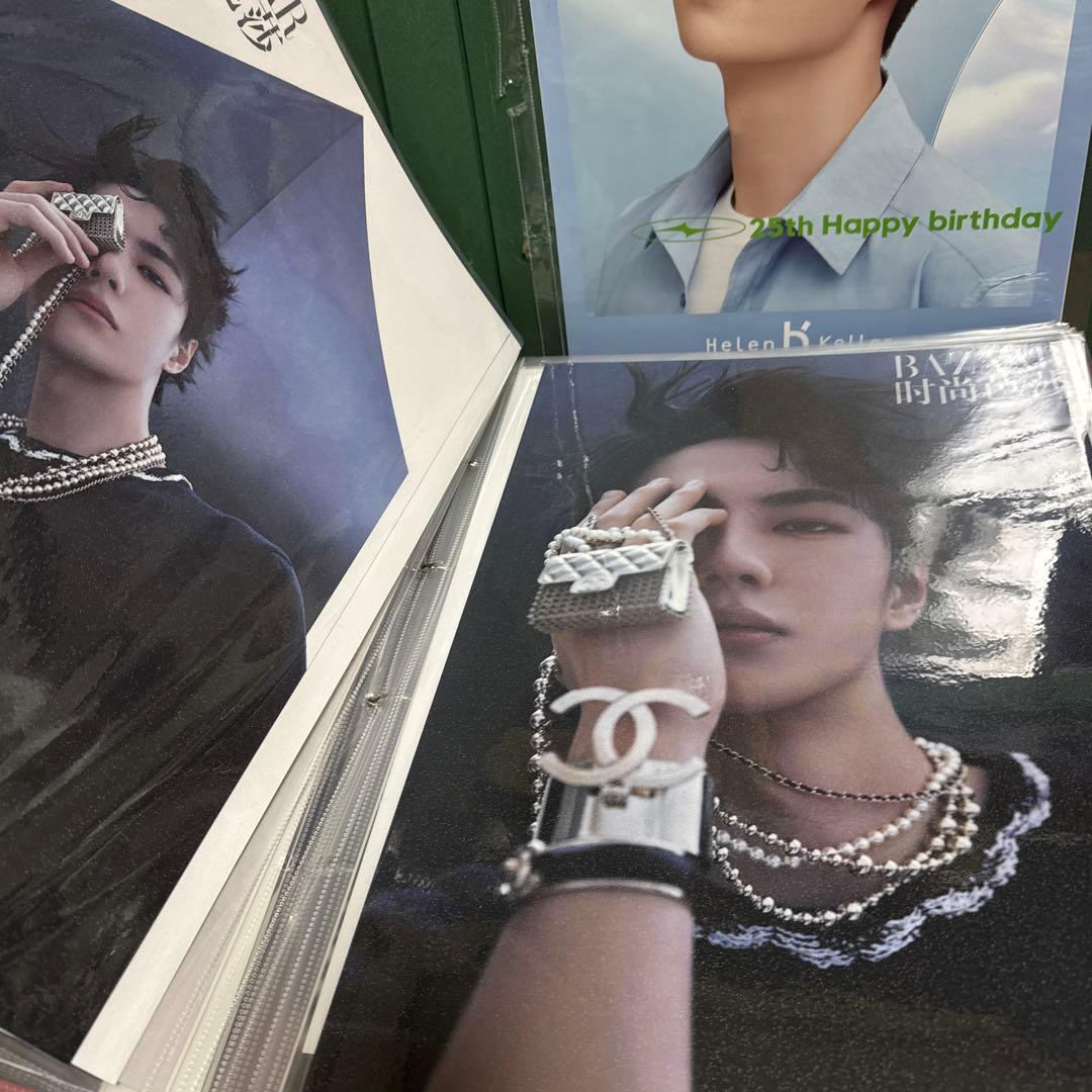 王一博カード　74枚　大サイズ　王一博ポスター