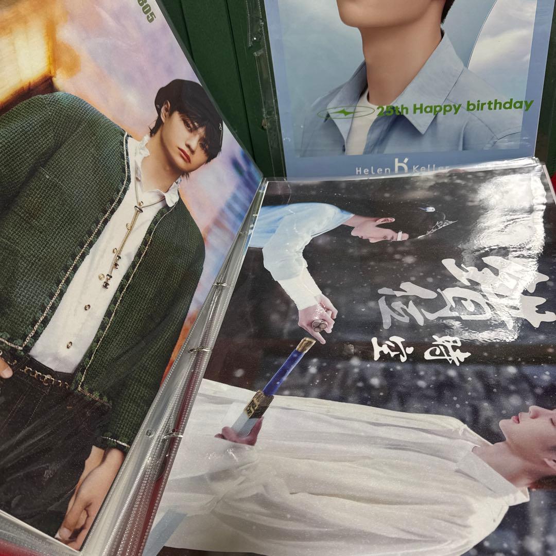 王一博カード　74枚　大サイズ　王一博ポスター