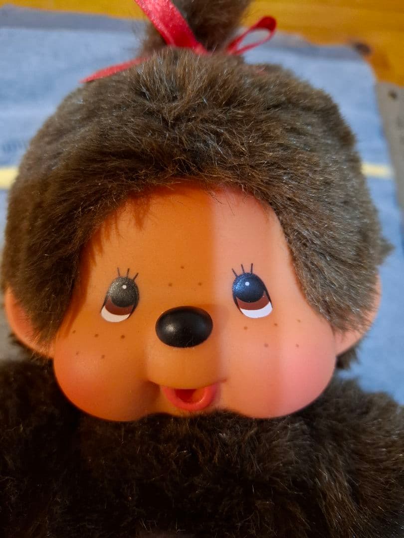 希少　モンチッチぬいぐるみ　ハンドパペット 女の子 セキグチ