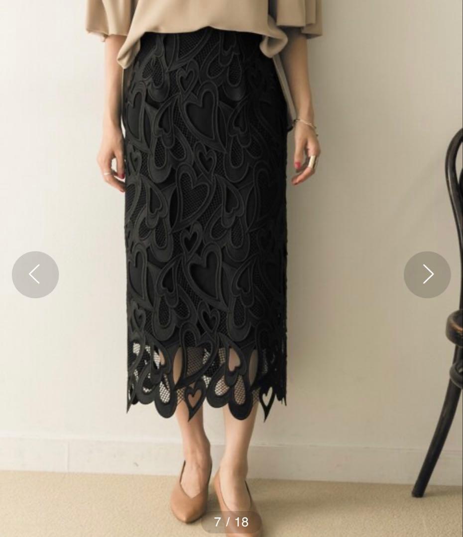 セルフォード　ハートレースタイトスカート