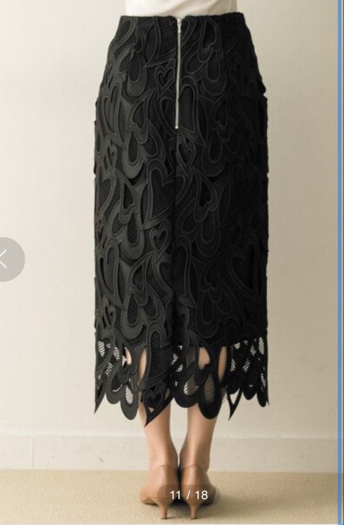 セルフォード　ハートレースタイトスカート