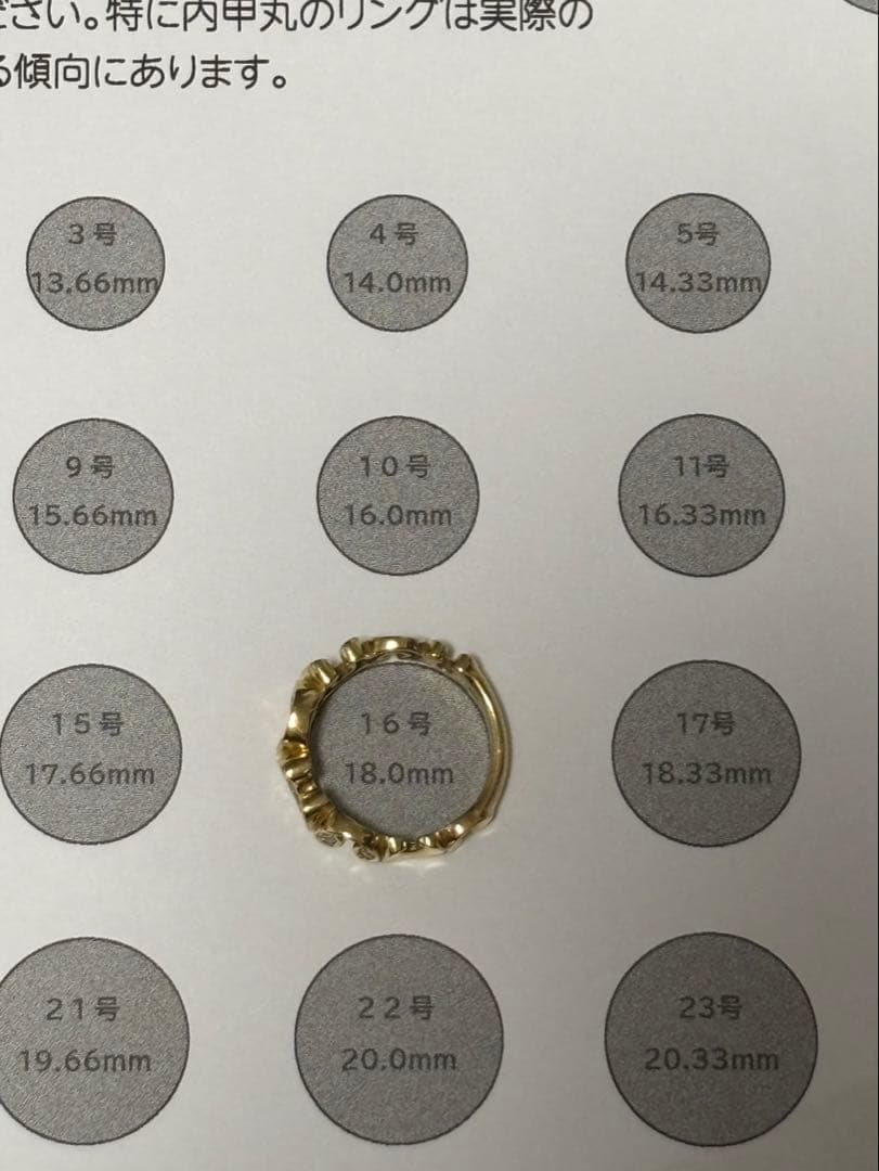 プ*ー様 Dr.コパ 馬蹄ゴールドリング