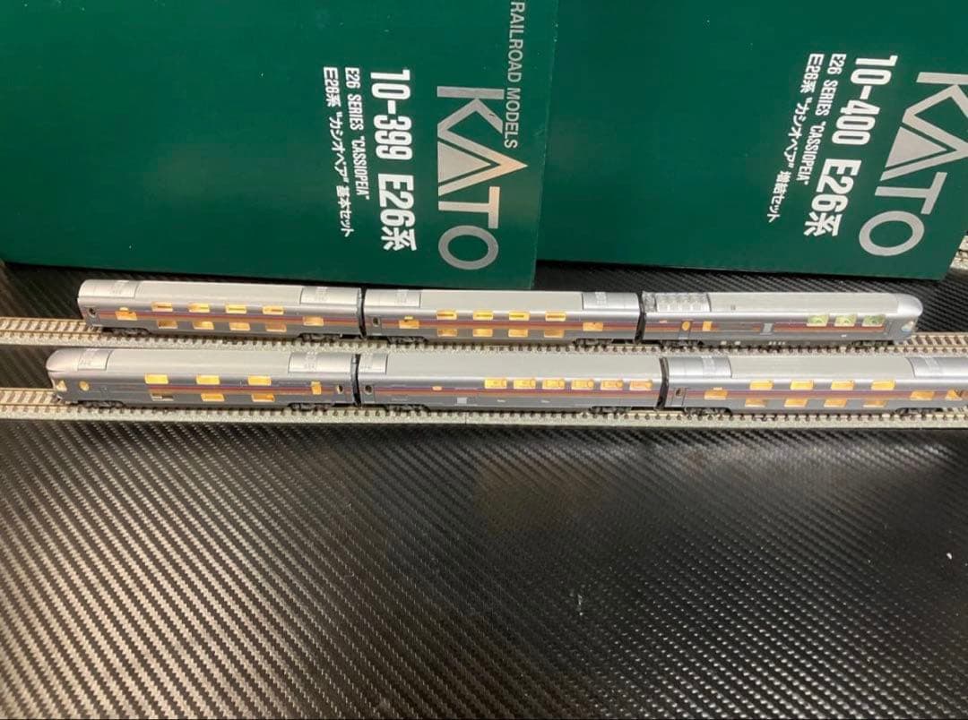 【最終値下げ】KATO E26系 カシオペア 12両 KATO純正室内灯付