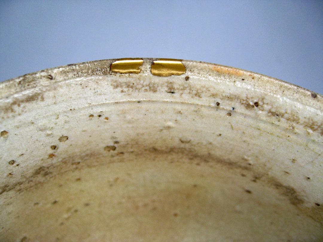 #萩焼 #古萩茶碗 #時代 #茶道具 #江戸 #金継