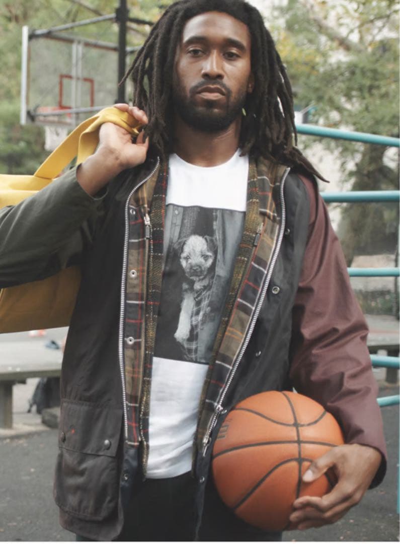 ゲジヒト専用Barbour NOAH コラボ Wax Beaufort サイズM