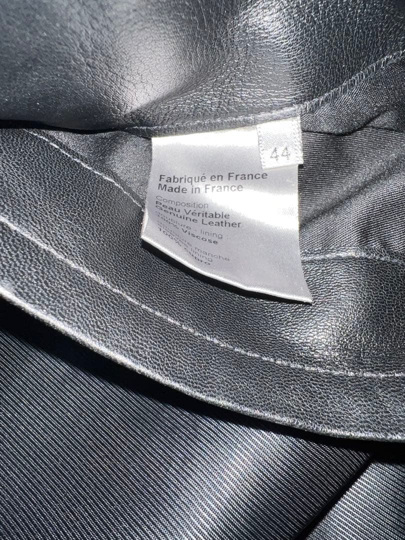 Dior homme レザー　ジャケット