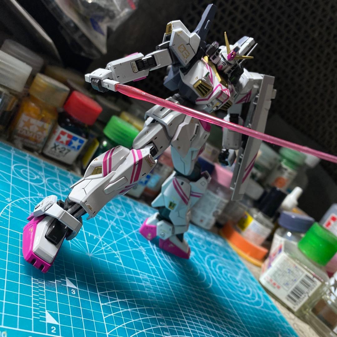 完成品　HGUC ガンダムMk–Ⅱ アムロイメージカラー