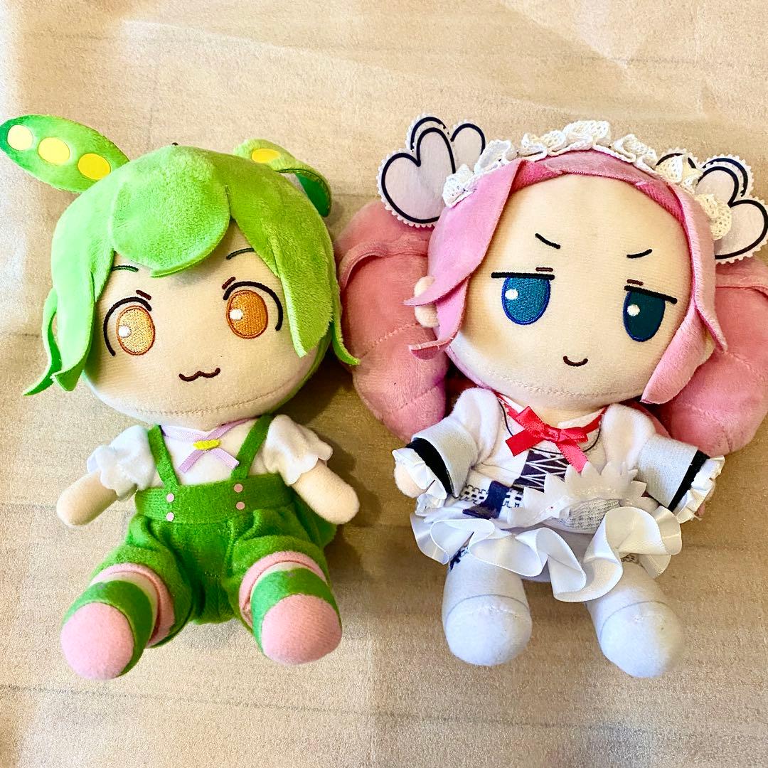 【中古美品】AHS社製　ずんだもん＆四国めたん　約20cm