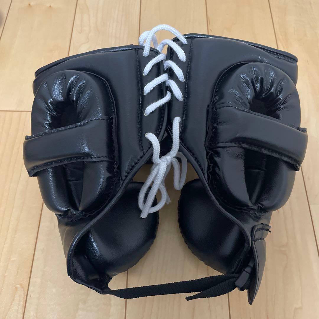 Winning ボクシング ヘッドギア 黒 L