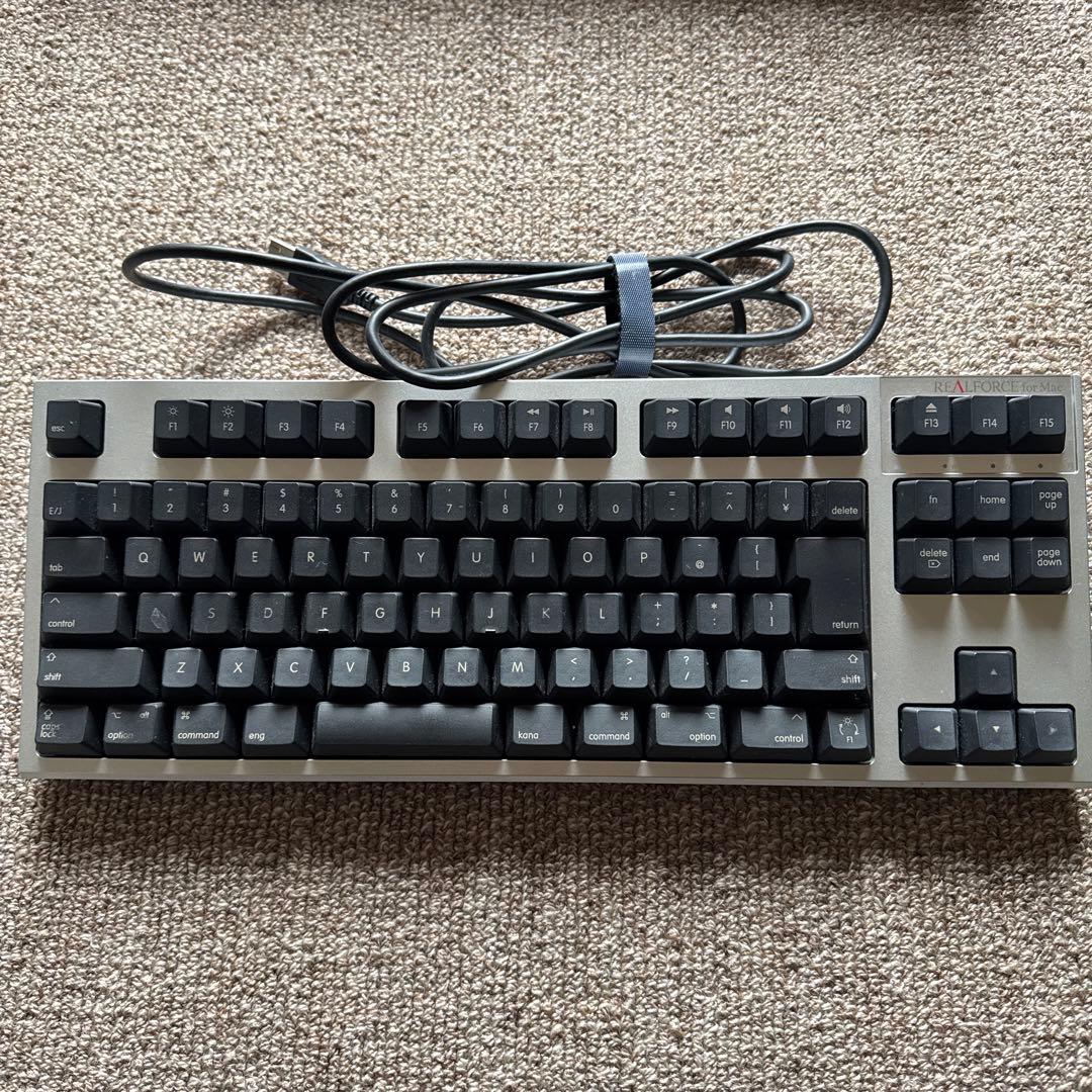 東プレ REALFORCE TKL for Mac / R2TL-JPVM-BK