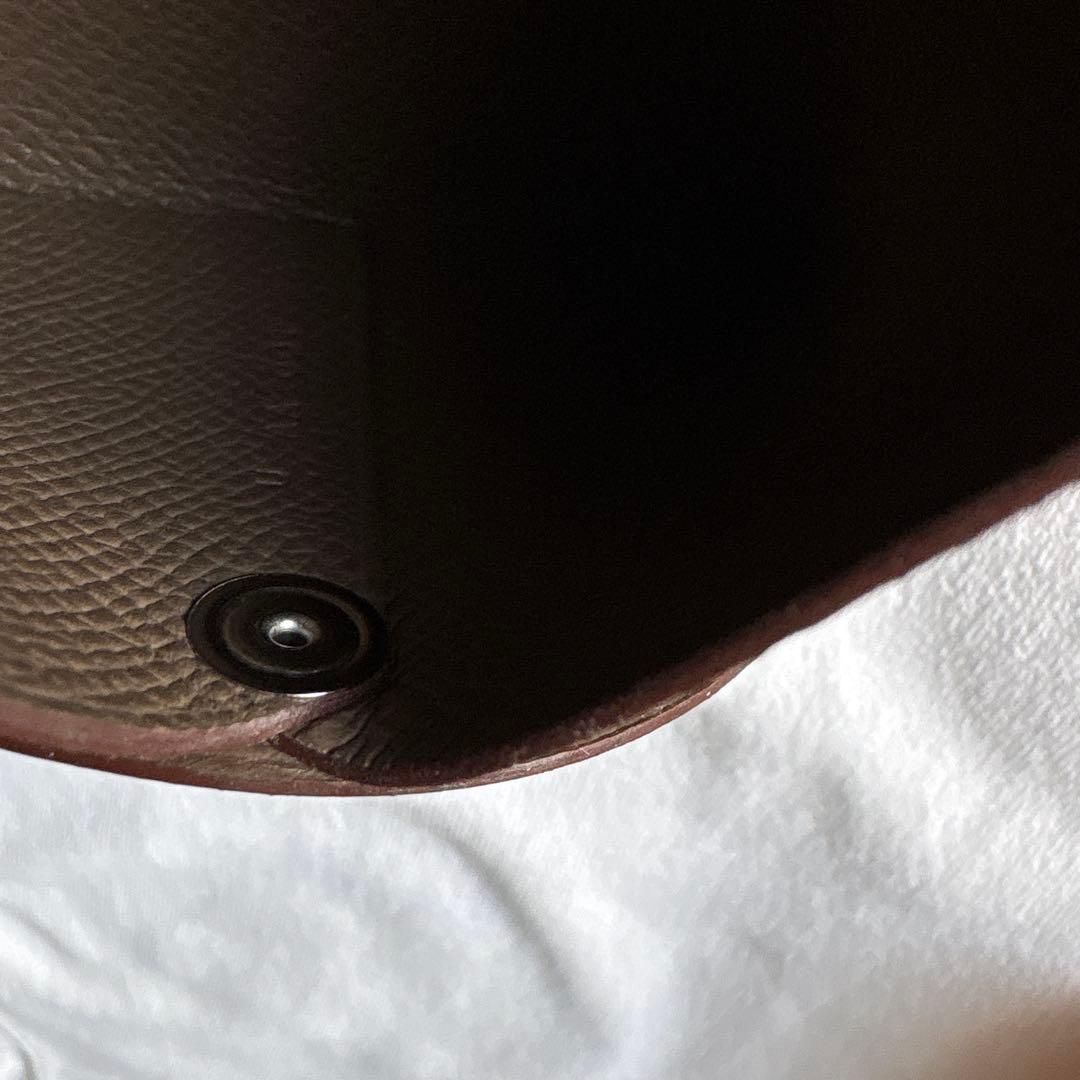 HERMES バスティアケース　 エトープ　箱　刻印あり