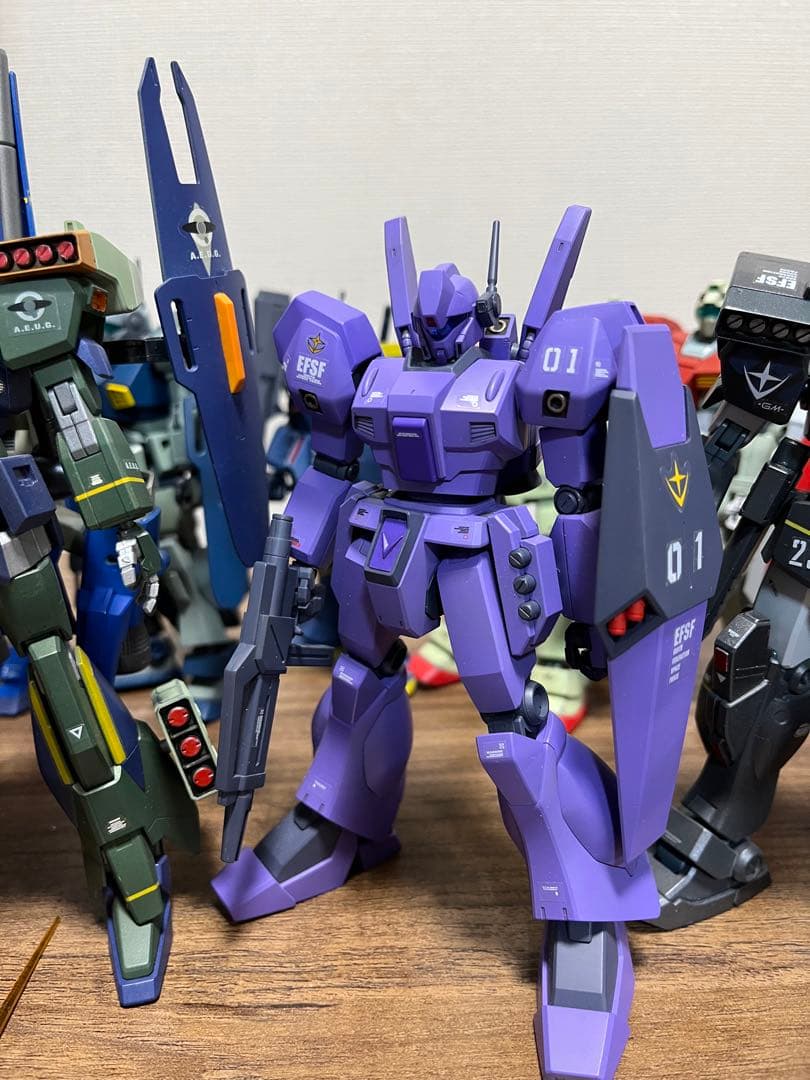 HGUC1/144ジムまとめセット②組立塗装済み
