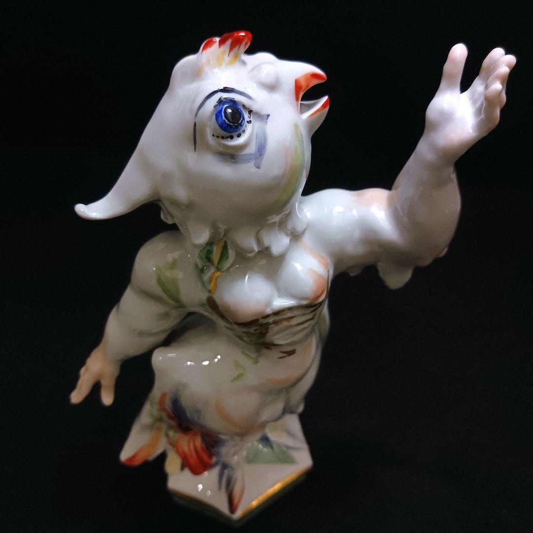 Y2830 マイセン ペーター・シュトラング作 音楽動物シリーズ 人形　ten