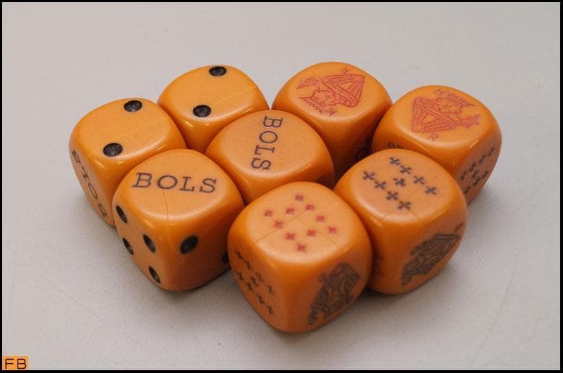ヴィンテージ LUCAS BOLS ダイスカップ ダイス8個
