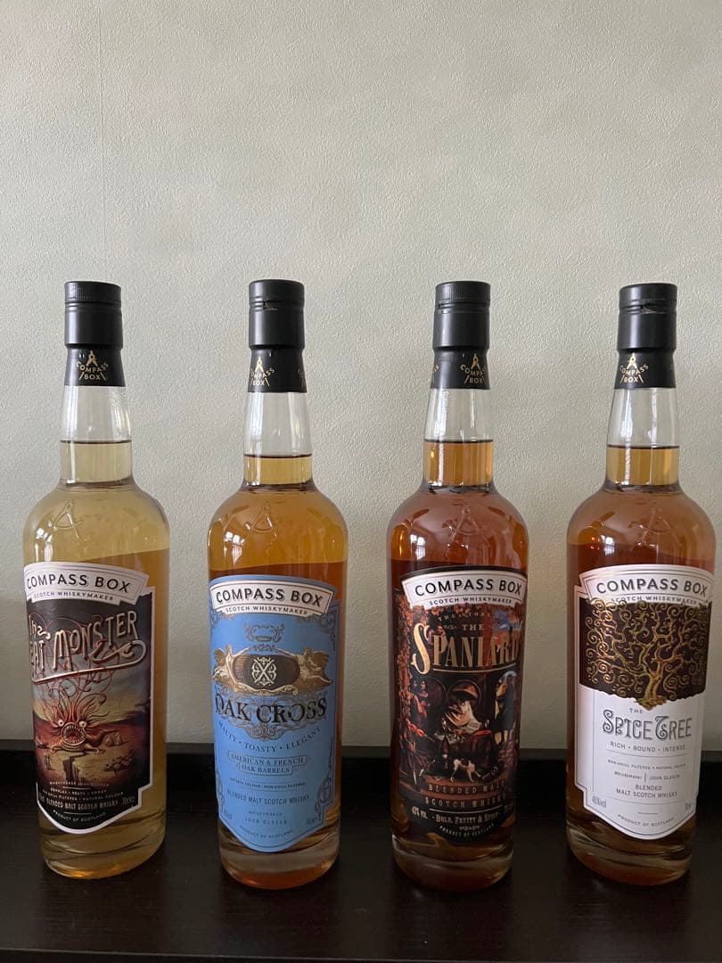 Compass Box ウイスキー 4本セット　ブレンデッドモルト