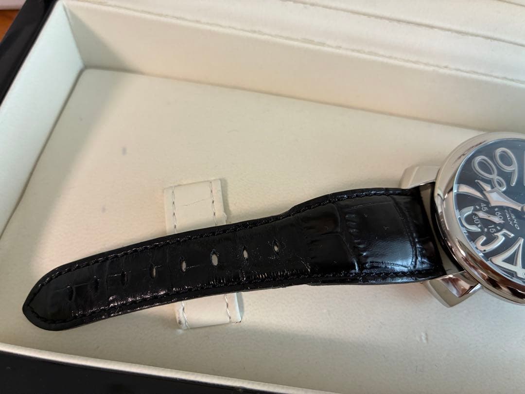 GaGa MILANO 手巻きアナログ腕時計48mm