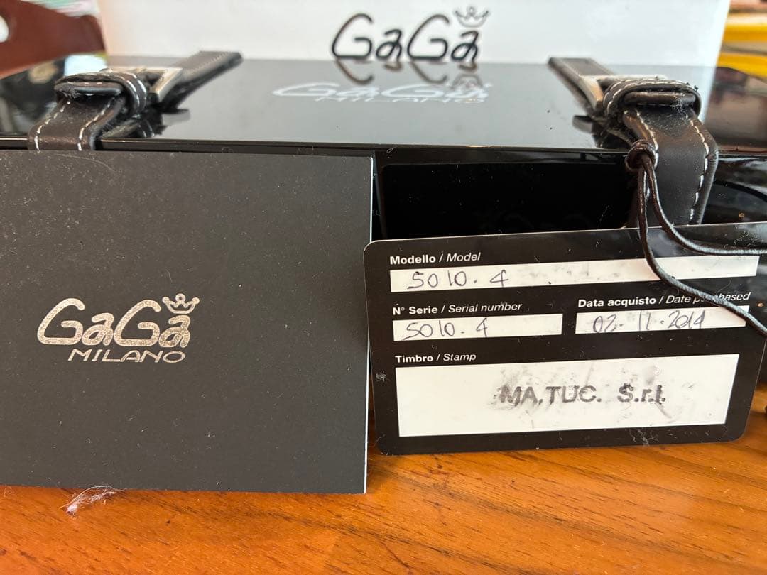 GaGa MILANO 手巻きアナログ腕時計48mm