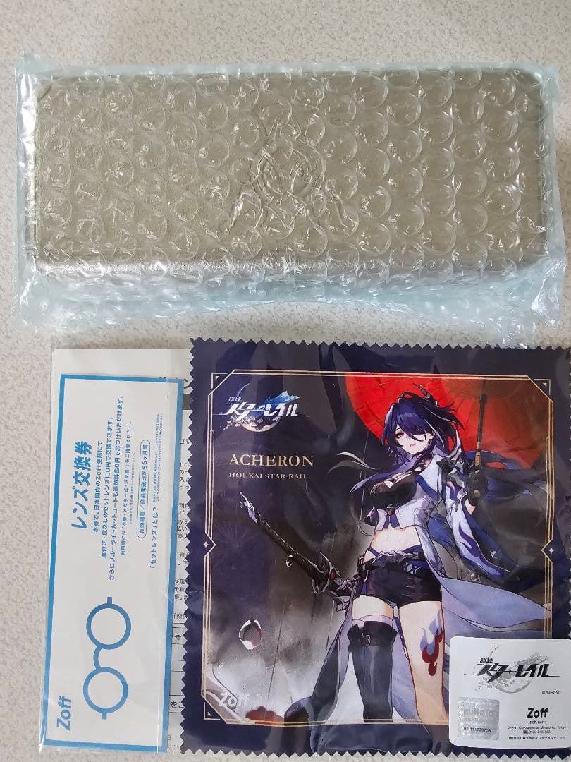 Zoff 崩壊スターレイルコラボメガネ カフカ、丹恒・飲月、黄泉、アベンチュリン