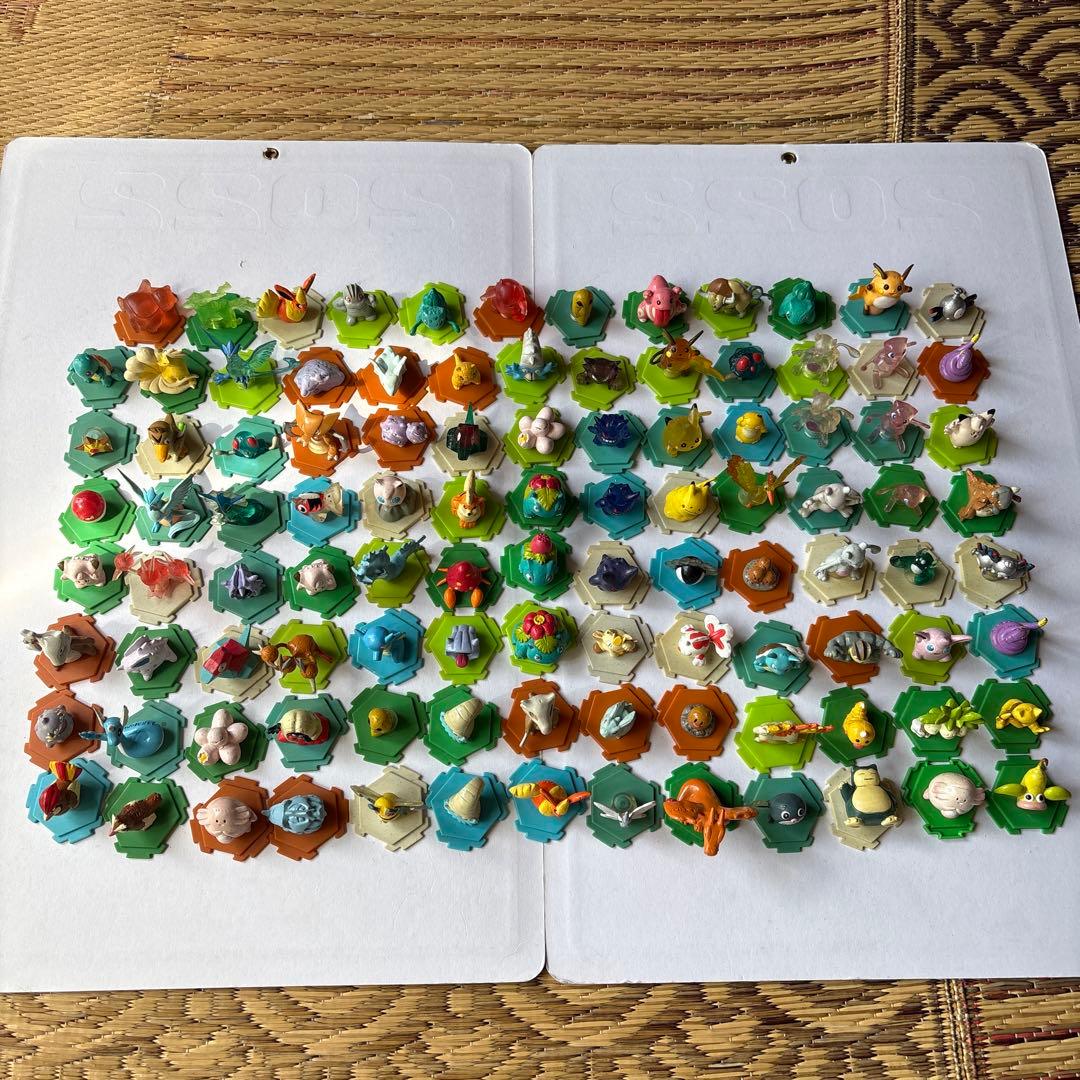 ポケモンフィギュア セット　フルカラー　ガチャ