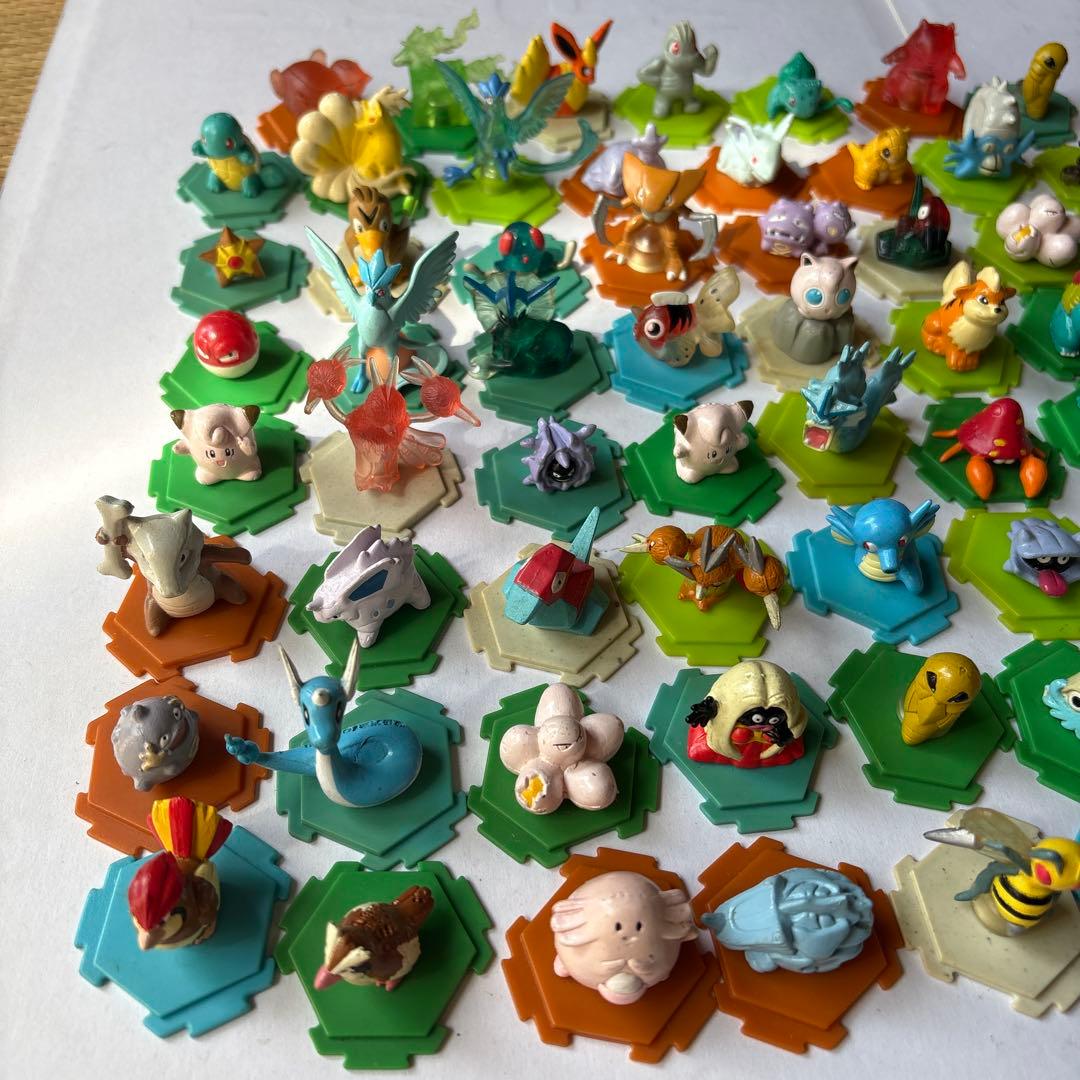 ポケモンフィギュア セット　フルカラー　ガチャ