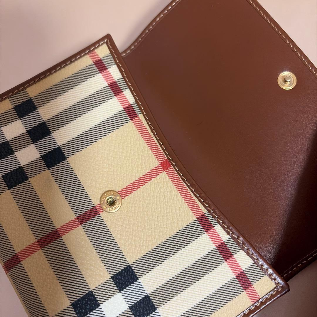 BURBERRY チェック柄 二つ折り財布