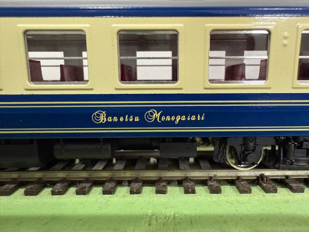 HO 天賞堂(エンドウ製作) 12系 SLばんえつ物語 客車 クリーム/ブルー塗