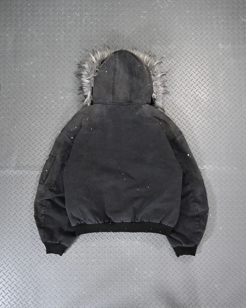 地底人オンライン ウォッシュドファージャケット Lサイズ