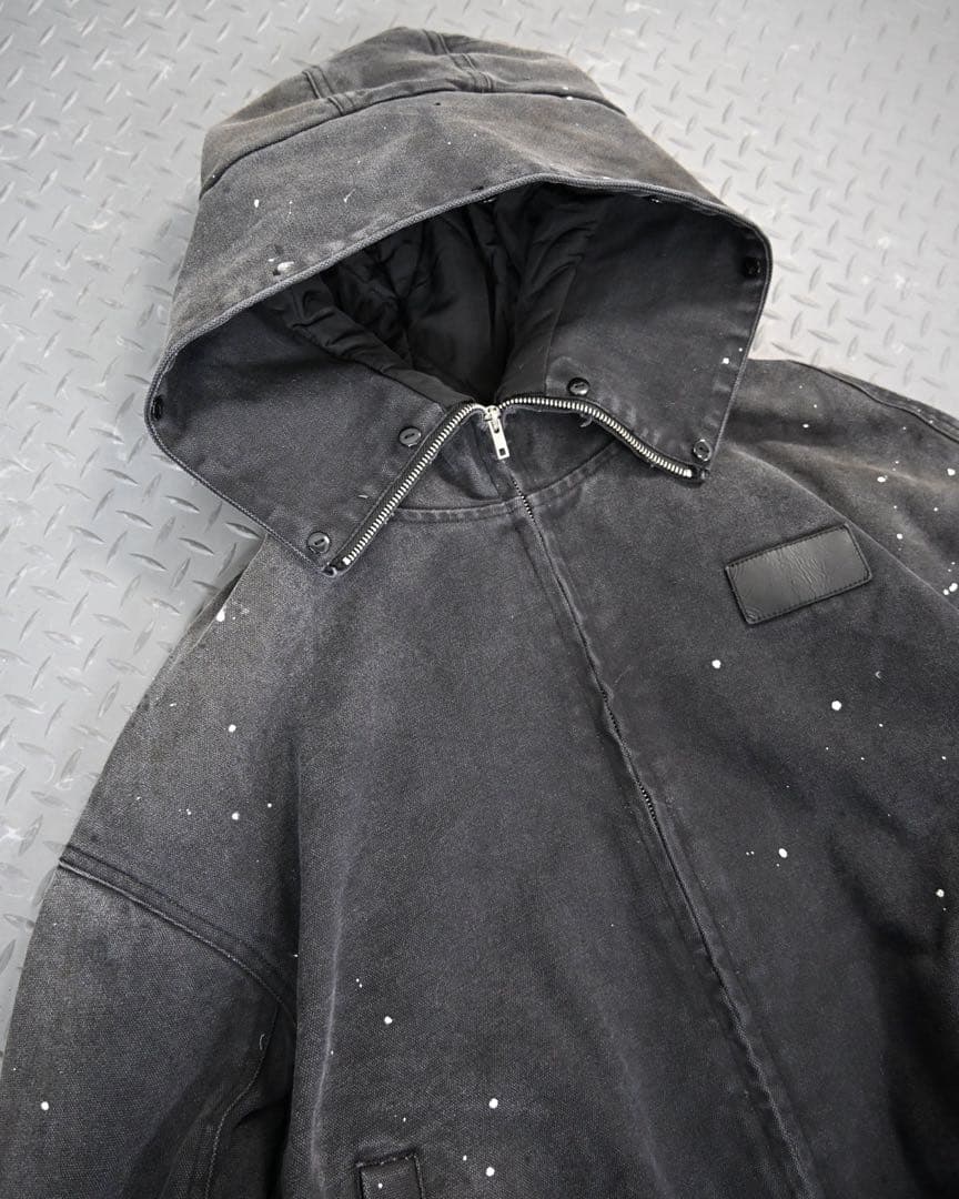 地底人オンライン ウォッシュドファージャケット Lサイズ