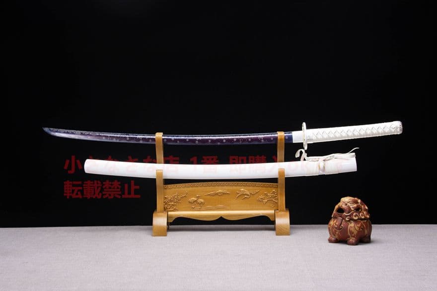 武具　刀装具　日本刀　模造刀   居合刀 雪の華武士刀