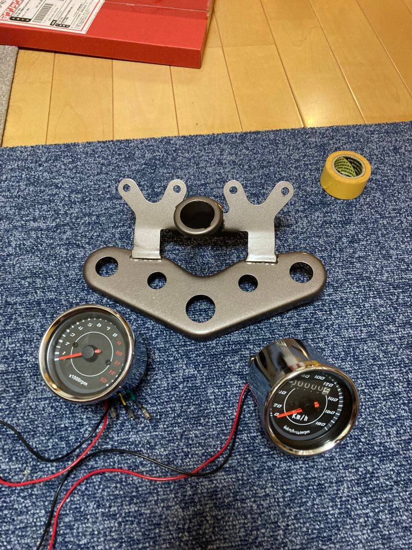 エイプape50ac16hc07メーターワンオフカスタム エイプ100エイプ50