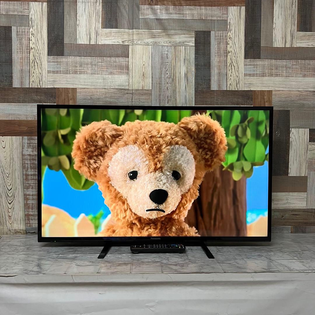 即日受渡❣️全国送料込5年前購入パナソニックVIERA43型液晶テレビ　新品リモ