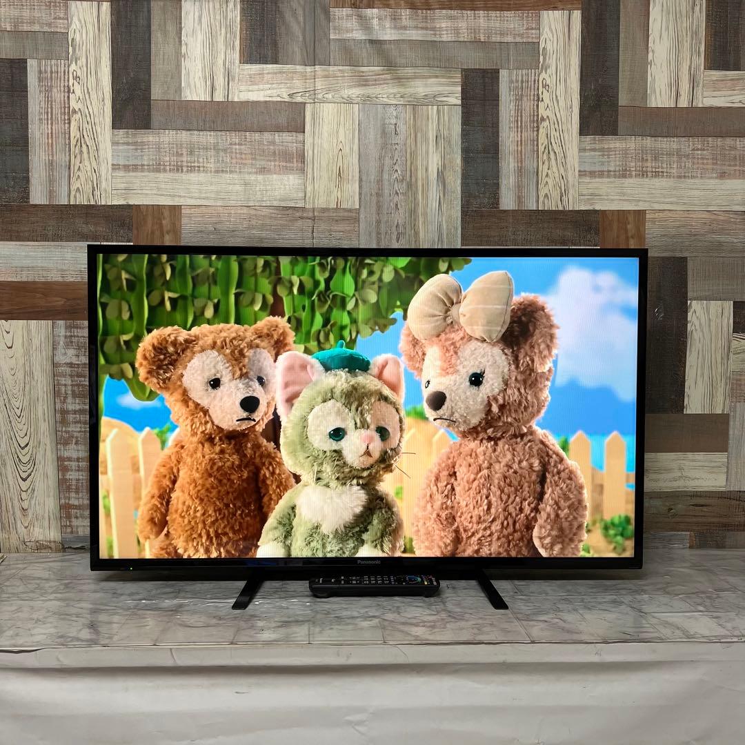 即日受渡❣️全国送料込5年前購入パナソニックVIERA43型液晶テレビ　新品リモ