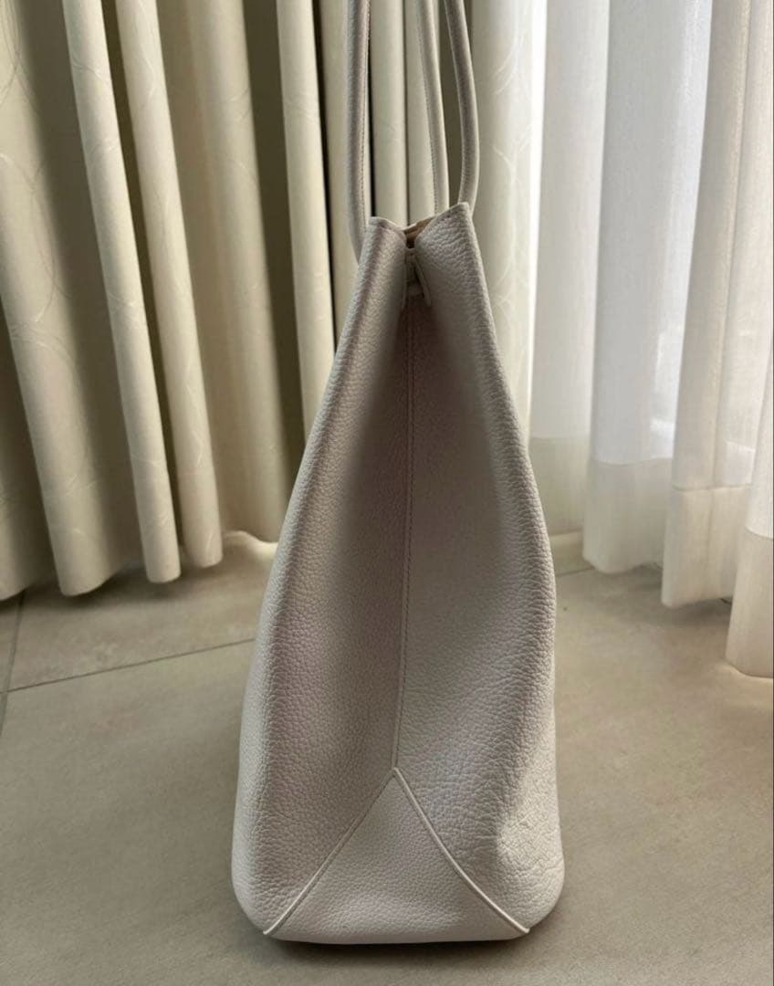 【のんのん】JIL SANDER ジルサンダー　レザーバッグ 白