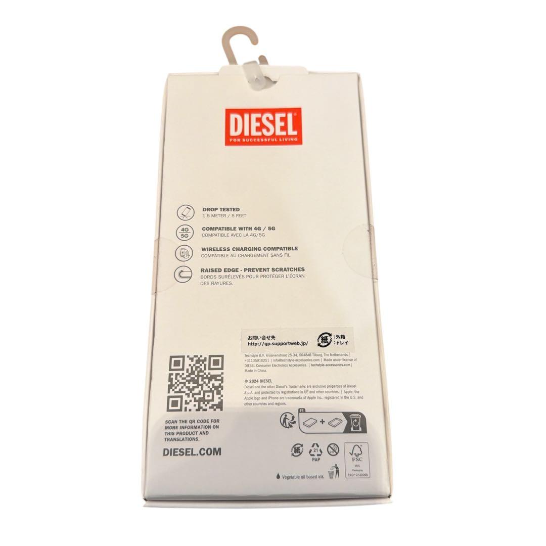 iPhoneアクセサリー DIESEL OVAL D CHAIN CASE for iPhone16Pro