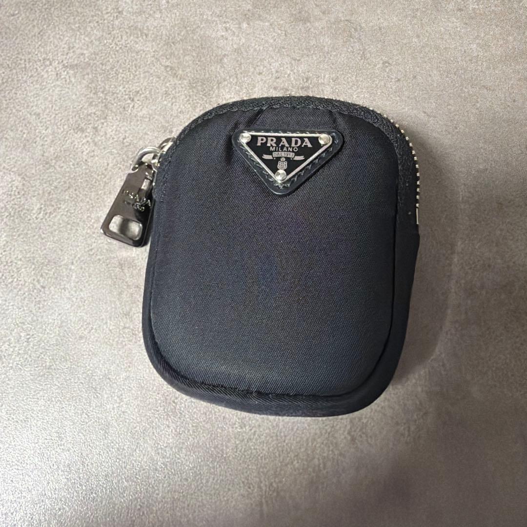 PRADA ポーチ ナイロン ミニ ポーチ ナイロン ブラック